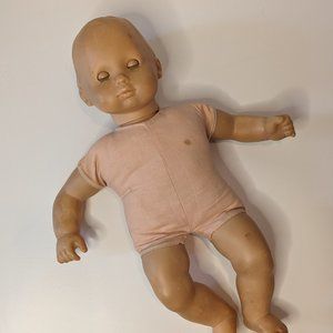 American Girl - Pleasant Company Bitty Baby Blonde Eye Lashes and Gray Eyes